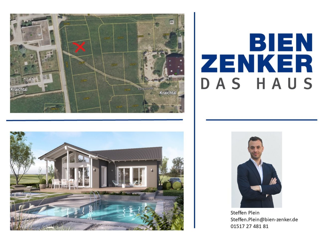 Bestpreisgarantie bei Bien-Zenker - Provisionsfreies Grundstück im Neubaugebiet Menzingen 